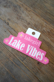 Lakegirl Daisies Lake Vibes Sticker