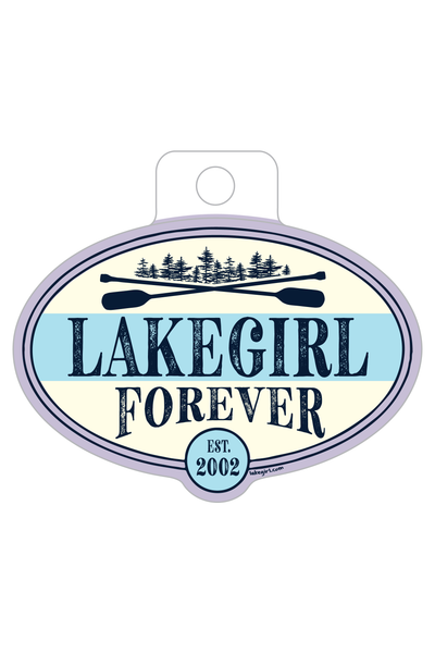 Forever Pines and Paddles Sticker