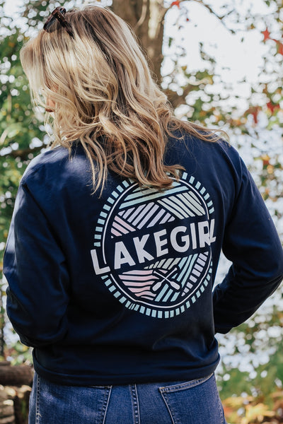 Lakegirl Eclectic Long Sleeve in Navy