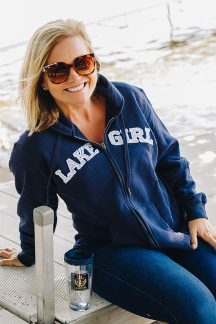Lake girl classic zip hoodie Clearance