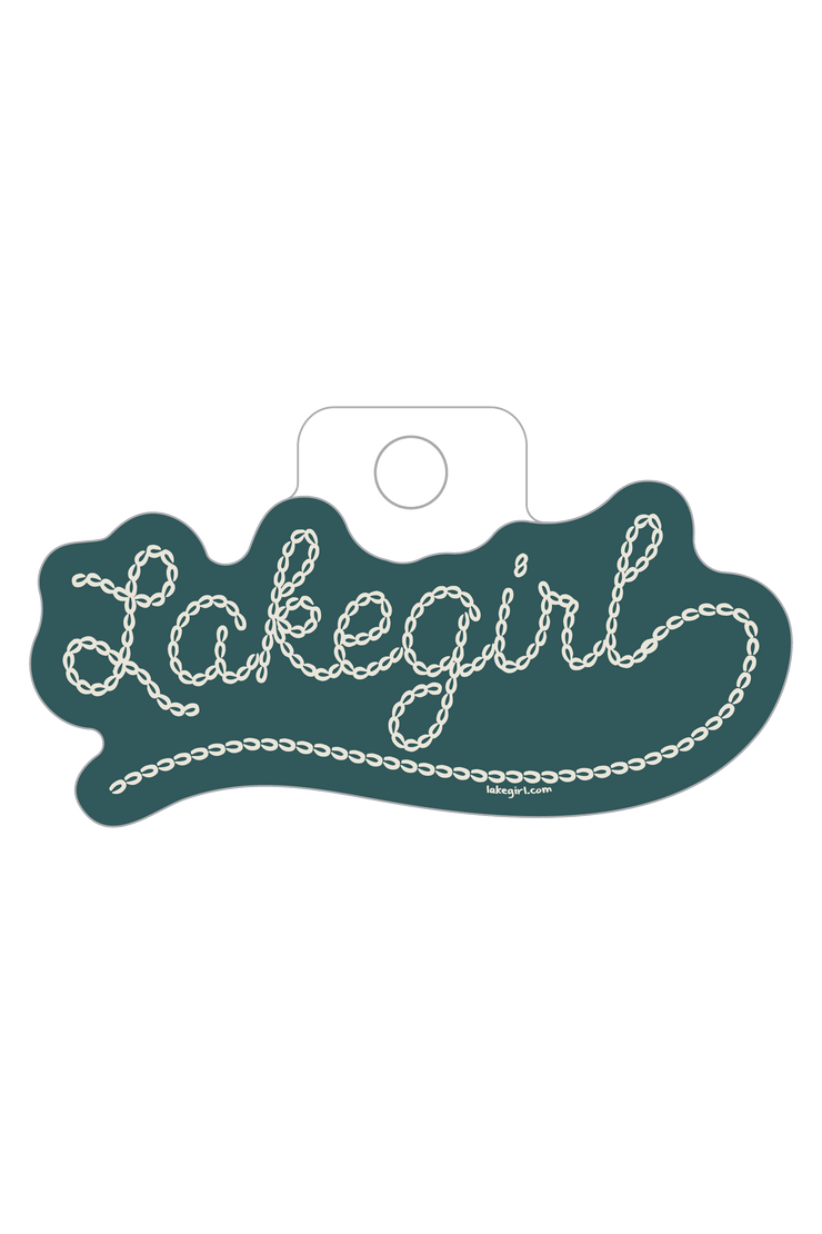 Lakegirl Roped Sticker