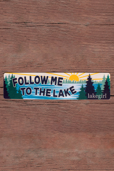 Lakegirl Bumper Sticker