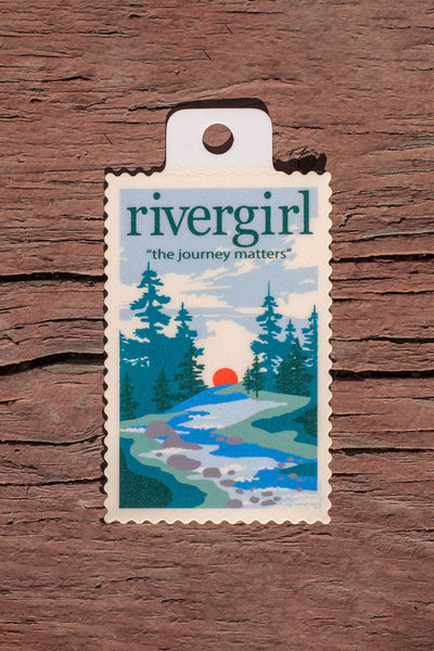 Rivergirl Whitewater Sticker