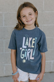 Youth Ringspun Tee in Indigo