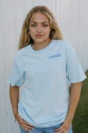 Lakegirl Ringspun Short Sleeve in Powder