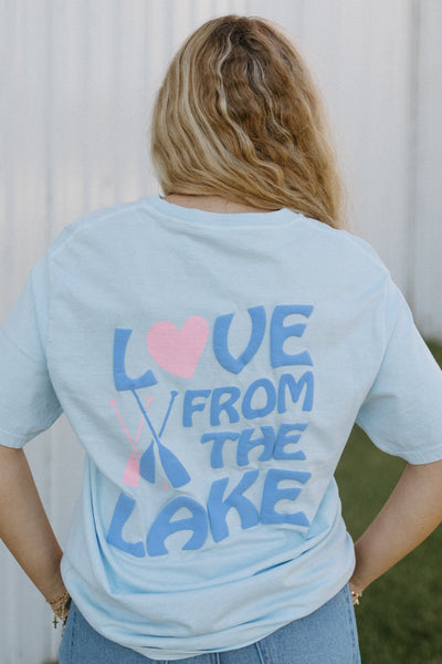Lakegirl Ringspun Short Sleeve in Powder