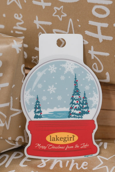 Lakegirl Ornament Sticker
