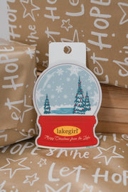 Lakegirl Ornament Sticker