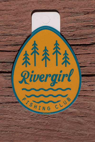 Rivergirl Fishing Egg Sticker