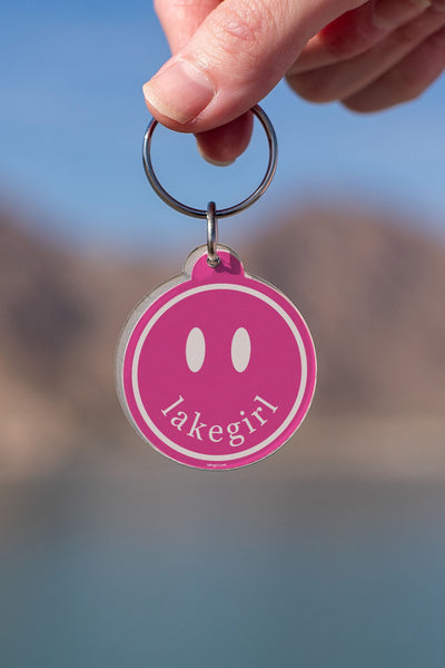 Smile Acrylic Keychain