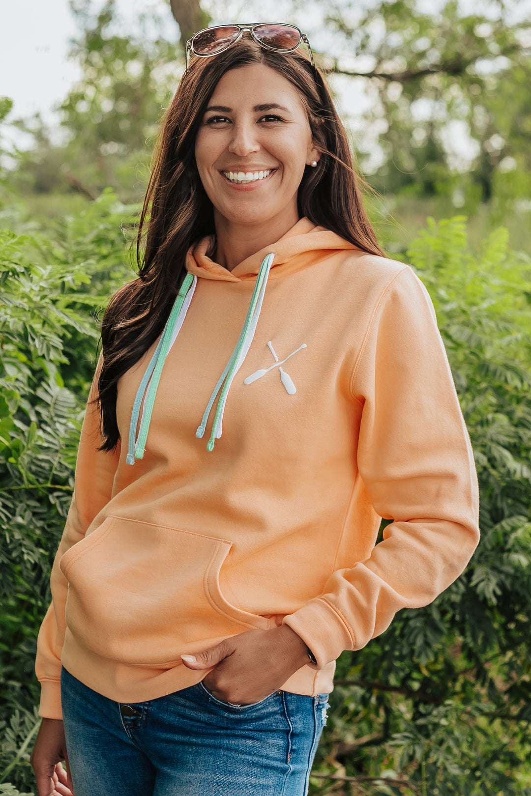 Lakegirl Sanded Fleece Paddles Hoodie