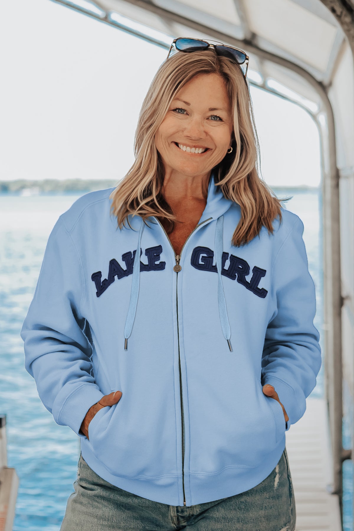 Lakegirl Classic Full Zip Hoodie Sweatshirt Buy Online