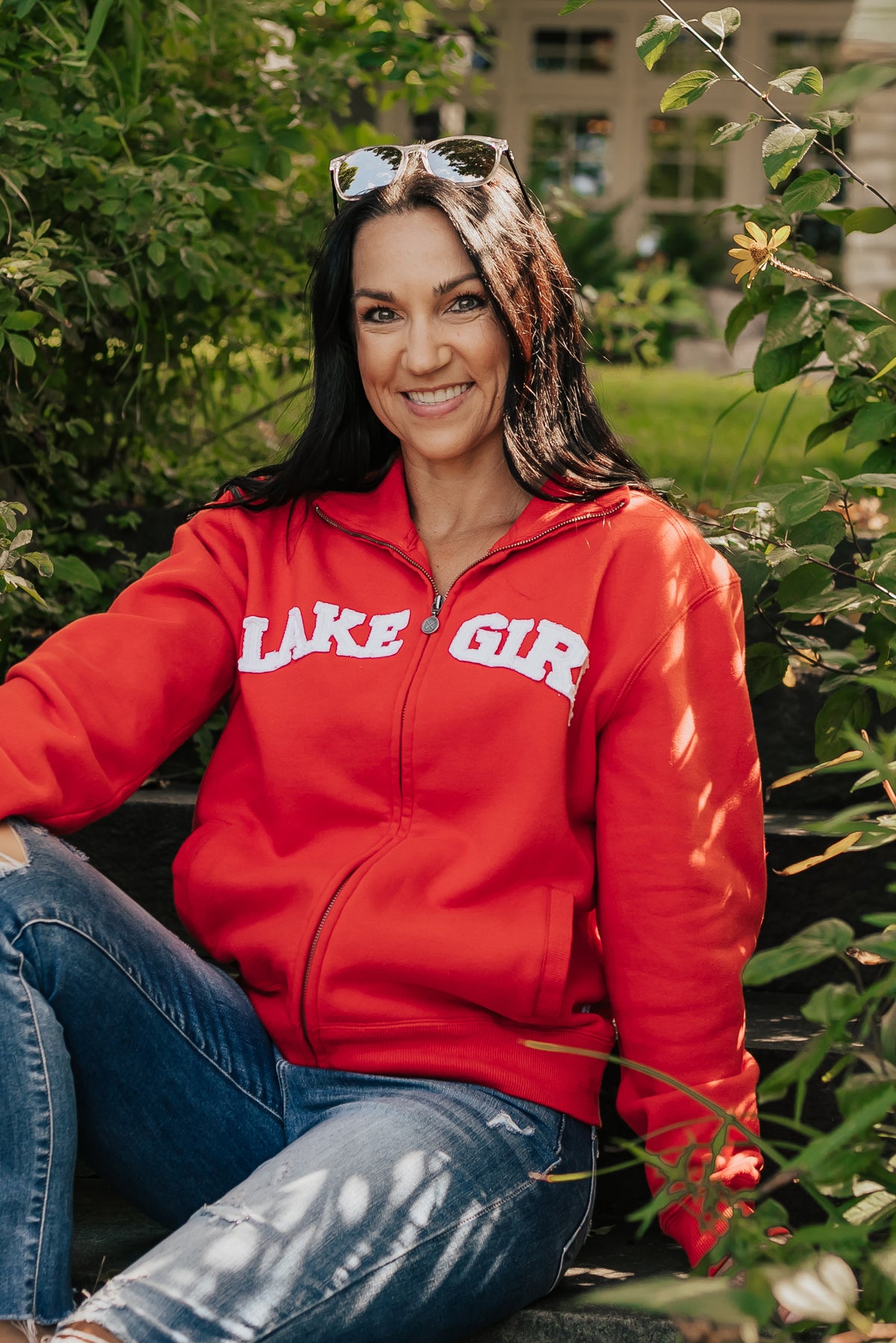 Lakegirl Track Jacket Sweatshirt Full Zip - Buy Online