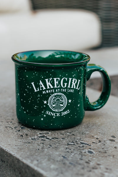 Lakegirl Classic Green Campfire Mug