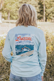 Ringspun Off the Clock Long Sleeve in Powder