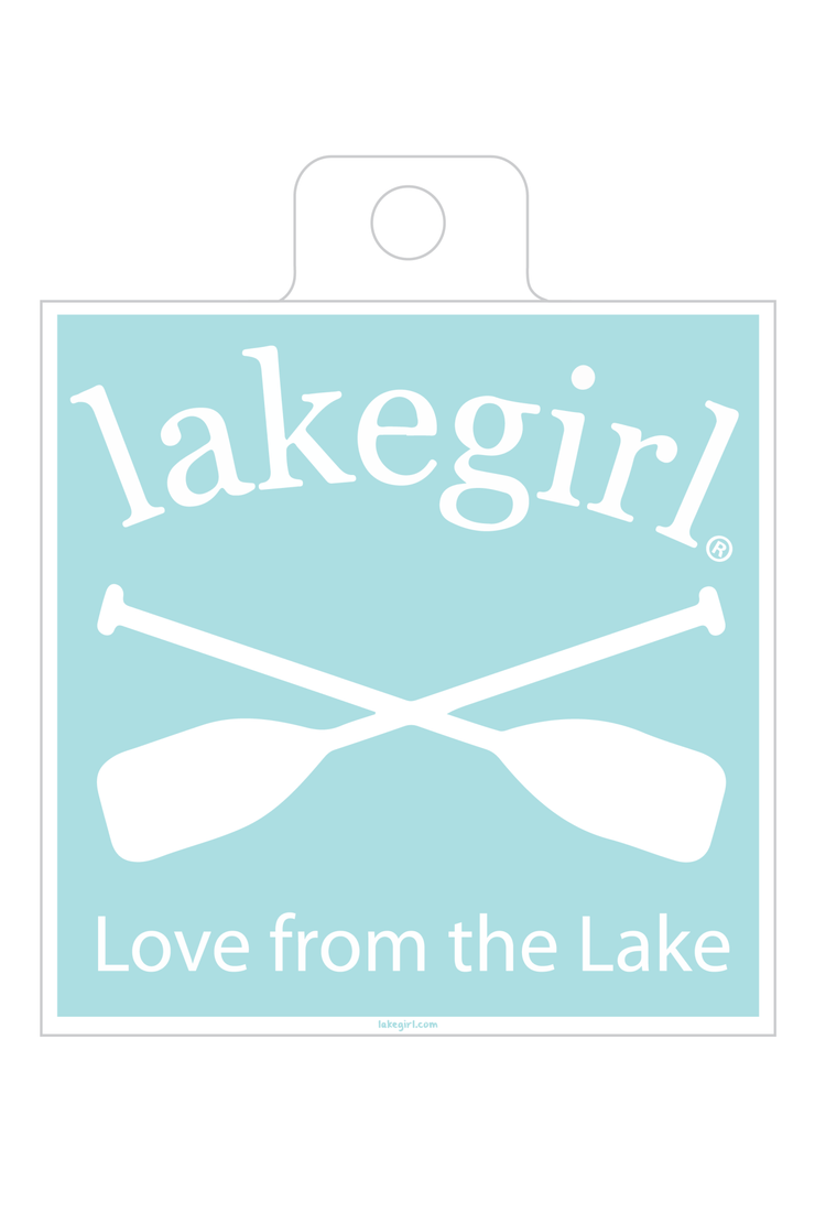 Love From The Lake Sticker - Four Colors