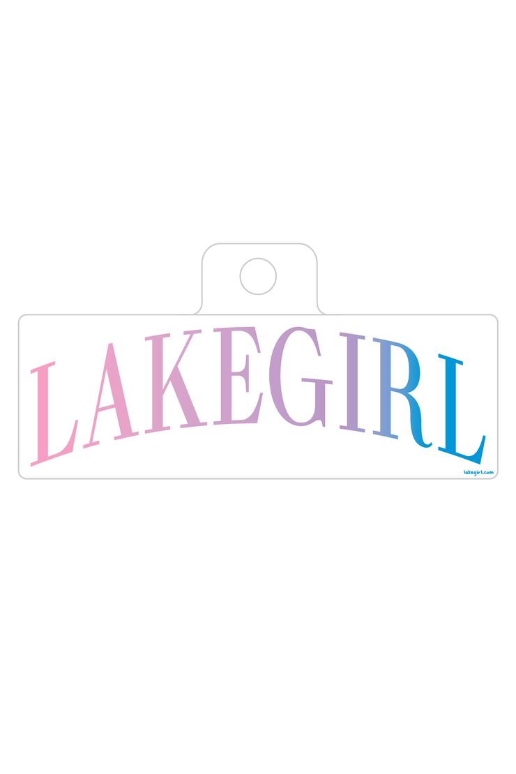 Lakegirl Ombre Fade Sticker