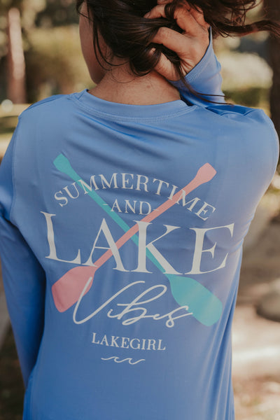 Lake Vibes Long Sleeve Rash Guard