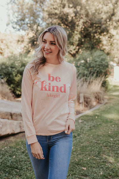 Be Kind Ringspun Tee - L Only