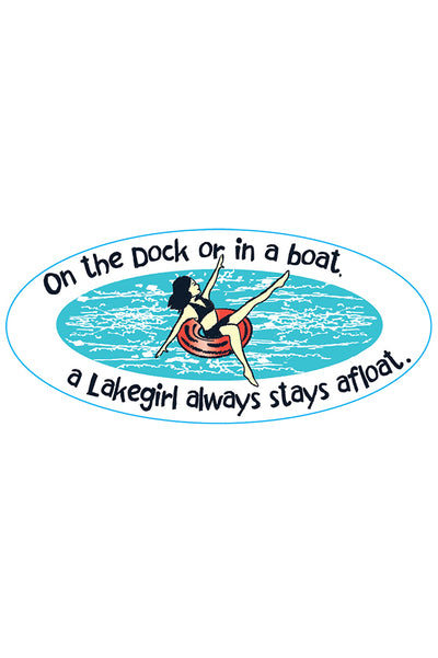 On The Dock Sticker