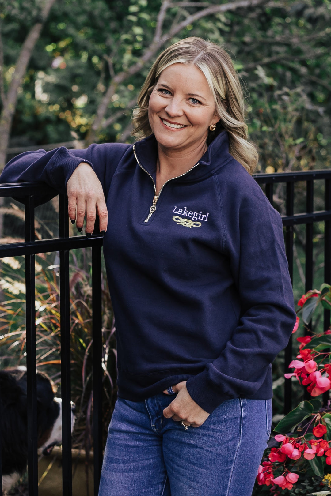 Classic Navy Quarter Zip – Lakegirl