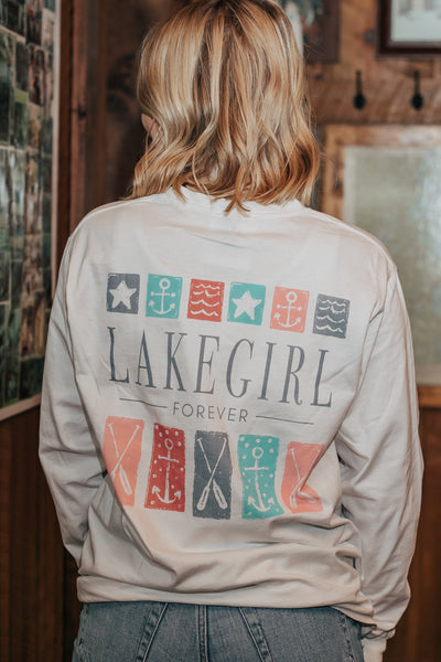 Back graphic of Lakegirl long sleeve