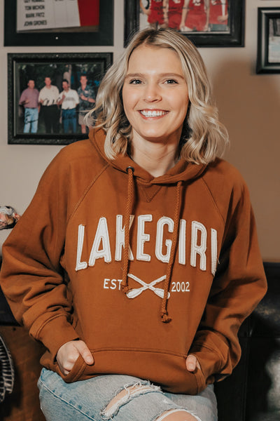 Lakegirl Corded Rib Crew Neck Sweatshirt