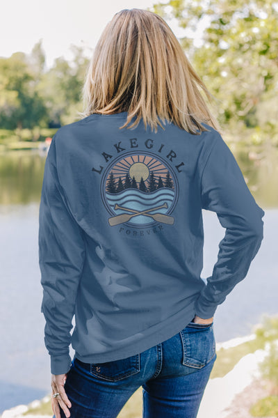 Shelby Paddles Long Sleeve Shadow Tee