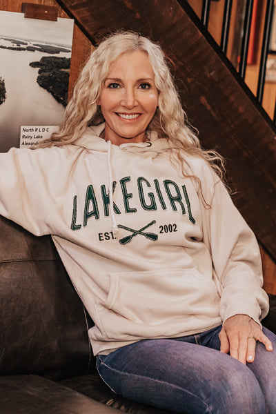Lakegirl Corded Rib Crew Neck Sweatshirt