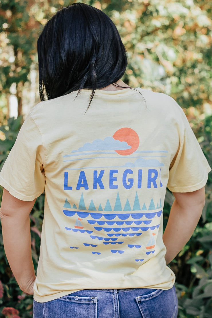 Lakegirl Shaped Sailboat in Butter