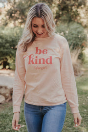 Be Kind Ringspun Tee - L Only